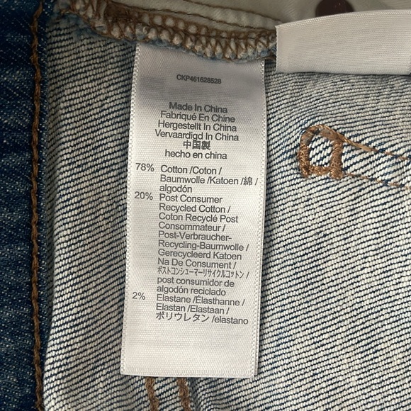 Madewell The Perfect Jean Short - Size 27 in Ellacott Wash - Picture 7 of 7